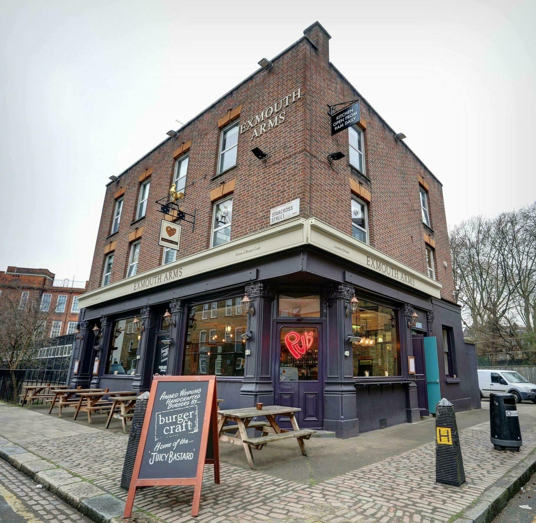 Publove @ The Exmouth Arms, Euston Лондон Экстерьер фото
